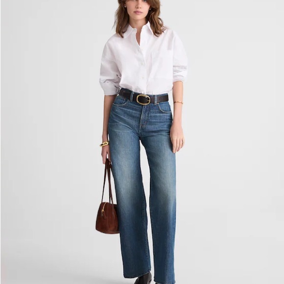 Madewell Denim - Madewell Perfect Vintage Wide-leg Jean